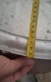 دیگ طول ۷۳ سانتی متر و ارتفاع ۳۳ سانت