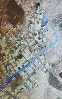 زمین مسکونی ملکی38قصب عباس آباد حاجی