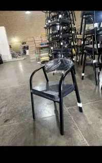 صندلی انتظار مشکی واسه قیمت تماس بگیرید