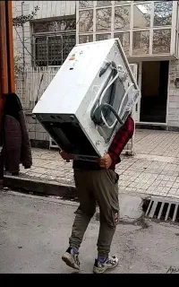 کارگرتنهاباربری اسباب اثاث کشی لوازم یخچال سایدمبل