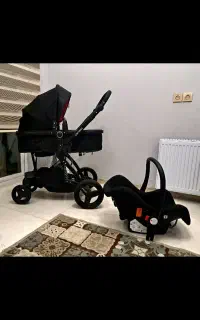 کالسکه و سیسمونی نوزاد