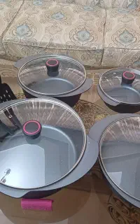 سرویس قابلمه(پخت و پز)۱۷ پارچه تکنو