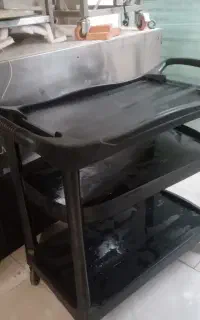 ترولی میزکار گازرومیزی ترولی رستوران گاز دوشعله