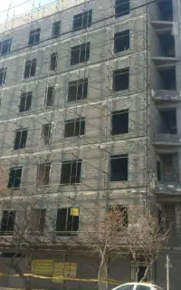 داربست فلزی در کلیه نقاط شهر