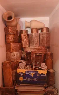 گلدان سفالی
