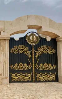 رنگ آمیزی درب پنجره نرده...