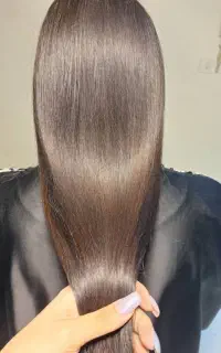 آموزش و انجام کراتین احیا و ابریشم سازی مو