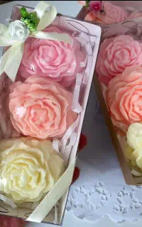 پک شمع های دست ساز معطر