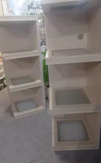 دکور  یا کابینت ام دی اف با نورمخفی