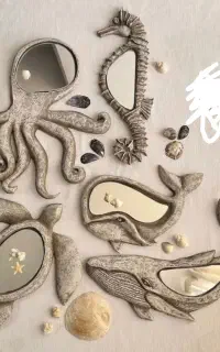 آیینه پاپیه ماشه