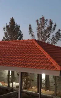 اجرای سوله آلاچیق وانواع سقف های شیب دار