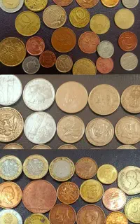 شصت عدد سکه خارجی