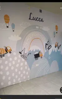 نقاشی اتاق کودک، نقاشی دیواری مدارس