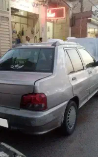 پراید89نقره ای