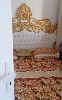 تخت خواب دونفره همراه باتشک