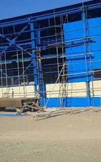 نصب پی وئ سی وجوشکاری .داربست بندی .وبلوک چینی ورق