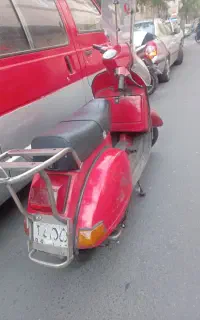 وسپا ۱۲۵ ایتالیا بدون رنگ