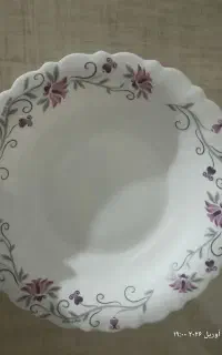 بشقاب غذاخوری و پیشدستی ارکوپال