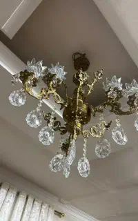 دو عدد لوستر ۳شاخه ۶شعله