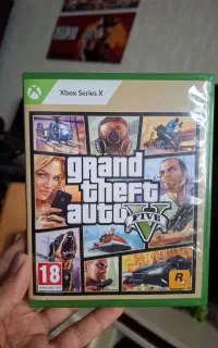 معاوضه دیسک GTA V نسخهSERIES Xسالم وبدون ذره ای خش