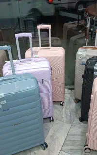 چمدان وارداتی 35 کیلویی + زیپ افزایش دهنده و دوبل