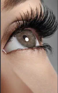 مدل برای مژه