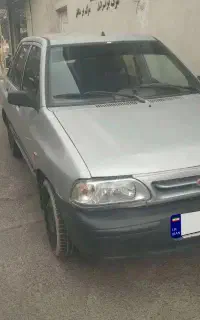 پراید مدل ۹۰ sl نقره ای دوگانه دستی