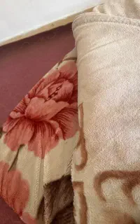 دو عدد پتو گلبافت دو نفره