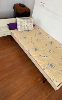 تخت خواب سفید یک نفره