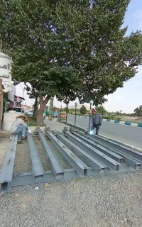 شیروانی جوشکاری اسکلت سقف هشتگرد تهران دشت سهیلیه