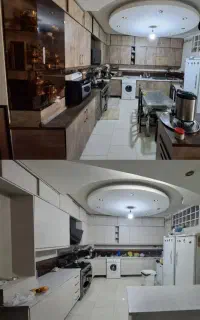 برچسب pvc برای تغییر رنگ و ساخت کابینت