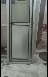 درب آلومینیومی سرویس بهداشتی ۲ عدد