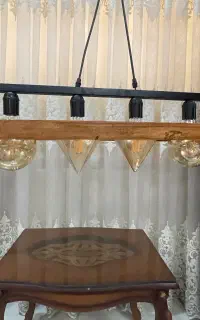 لوستر چوبی دیواری و صقفی