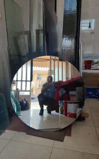 آینه گرد بک لایت