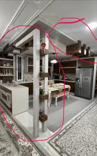 فروش بخشی ‌از ‌کابینت mdf به علت تغییر دکوراسیون