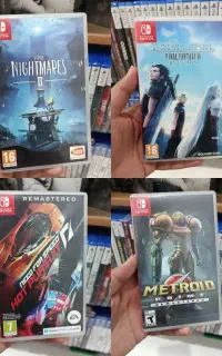 چهار عدد بازی نینتندو سوییچ Nintendo switch