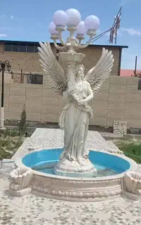 آبنما شاهکار بندر حوض فایبرگلاس بتنی کد۶۰۴
