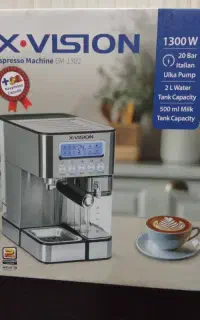 دو دستگاه اولی اسپرسو  ایکس ویژن ۱۳۰۲ سرخ کن