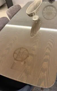 شیشه میزناهارخوری ۸ نفره ۸میل