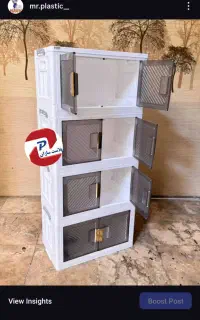 کمد فایل تاشو پلاستیکی