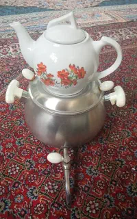 کتری قوری رو گازی