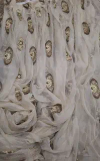 پرده در حد نو در ۳طرح جنس ترکیه