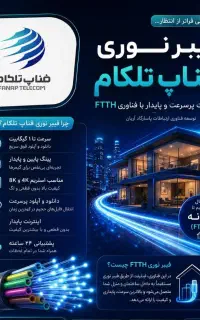 بازاریابی و فروش فیبرنوری فناپ تلکام