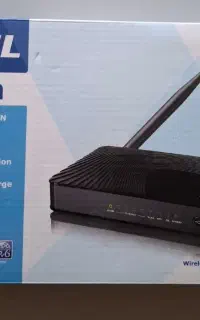 مودم روتر adsl زایکسل در حد آک