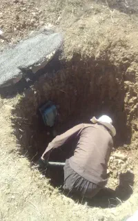 کندن و تمیز کاری بیر روزکار و مترکار