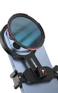 فیلتر لنز به همراه نگهدارنده فیلتر لنز موبایل