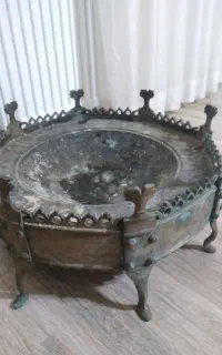 منقل برنجی قدیمی