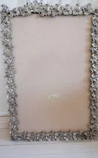 آینه برنز طرح گل
