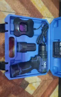 دریل شارژی NEC براشلس چکشی