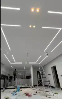 برقکاری ساختمان .لاین نوری .هالوژن